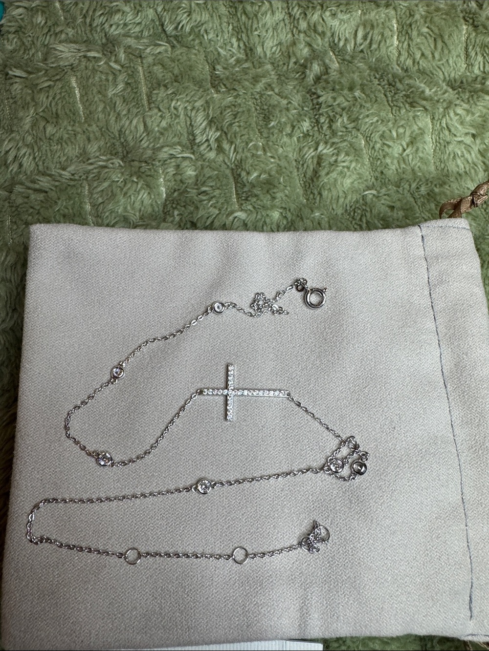 Beautiful 925 CZ necklace from Rocksbox